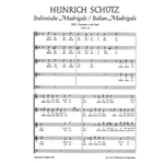 Tornate, o cari bacci - Kehrt wieder, teure Kusse SWV 16 -Italienisches Madrigal Nr. 16-