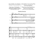 Christ lay in grim death's prison -Easter Cantata-