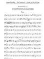 Magnificat for a Chorus of four Mixed voices and Basso continuo