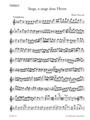 O, sing unto the Lord -Anthem-