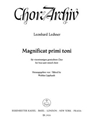 Magnificat primi toni -Der LobGesang der Maria-