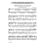 Singet dem Herrn ein neues Lied (1954) -Motette-