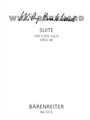 Suite fur Flote solo op. 98 (1955)