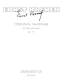 Flute Piece, in nine phases for Flute and Piano op. 171 (1959)