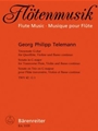 Triosonate fur Querflote, Violine und Basso continuo G-Dur TWV 42:G1