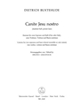 Canite Jesu nostro BuxWV 11 -Kantate-