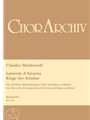Lamento d'Arianna - Klage der Ariadne (Monodisches Teilstuck aus "Arianna" und 4 Madrigalfassungen f