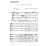 Lobe den Herrn, meine Seele -Kantate fur vier gemischte Stimmen, funfstimmiges Streichorchester und