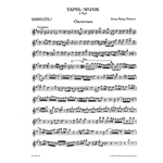 Ouverture und Conclusion fur zwei Querfloten, Streicher und Basso continuo e-Moll