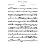 Ouverture und Conclusion fur two Querfloten, Streicher und Basso continuo e-Moll