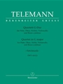 Quartet for Flute, Oboe, Violin, Violoncello and Basso continuo G major TWV 43:G2 -"Tafelmusik"-