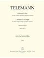Concerto for three Violins, Strings and Basso Continuo F major TWV 53:F1 (Tafelmusik II)