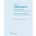 Konzert fur Violine, Streicher und Basso continuo a-Moll