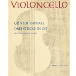drei Stucke fur Violoncello und Klavier cis-Moll (1956)