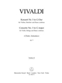 Concerto III G-Dur RV 310 (aus "L'Estro armonico" op. 3)