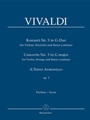 Concerto III G-Dur RV 310 (aus "L'Estro armonico" op. 3)