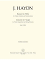 Concerto for Violin, Harpsichord and String Orchestra F major Hob XVIII:6*