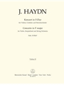 Concerto for Violin, Harpsichord and String Orchestra F major Hob XVIII:6*