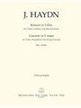 Concerto for Violin, Harpsichord and String Orchestra F major Hob XVIII:6*