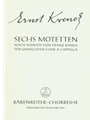 six Motetten op. 169 (1959)