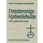 dreistimmige Kirchenliedsatze -50 Choralsatze zum Kirchernjahr (46 Melodien)-