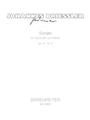 Sonate fur Violoncello und Klavier Nr. 2 op. 41 (1956)