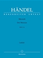 Messiah HWV 56 -Oratorio in three parts-
