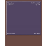 Konzert fur Violine und Orchester op. 28 (1965)