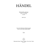 Concerto grosso F-Dur op. 6/2 HWV 320