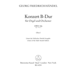 Organ Concerto B-flat major op. 7/1 HWV 306 -Concerto for Organ (Harpsichord) and Orchestra-