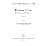 Organ Concerto B-flat major op. 7/1 HWV 306 -Concerto for Organ (Harpsichord) and Orchestra-