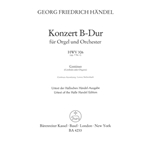 Organ Concerto B-flat major op. 7/1 HWV 306 -Concerto for Organ (Harpsichord) and Orchestra-