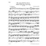My song shall be alway HWV 252