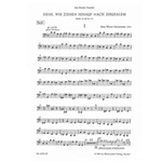 Siehe, wir ziehen hinauf nach Jerusalem fur achtstimmigen Chor und Kontrabass (1961)
