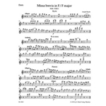 Missa brevis F major Hob. XXII:1 (Fruhe Streicherfassung und spatere Fassung mit Wind Instrumentsn u