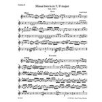 Missa brevis F major Hob. XXII:1 (Fruhe Streicherfassung und spatere Fassung mit Wind Instrumentsn u