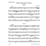 Missa brevis F major Hob. XXII:1 (Fruhe Streicherfassung und spatere Fassung mit Wind Instrumentsn u