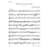 Symphony Nr. 19 E-flat major K. 132