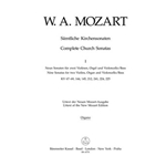 Complete Church Sonatas, Volume 1 -Nine Sonatas for two Violins, Organ and Violoncello/Bass-