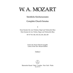 Complete Church Sonatas, Volume 1 -Nine Sonatas for two Violins, Organ and Violoncello/Bass-