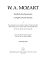 Complete Church Sonatas, Volume 1 -Nine Sonatas for two Violins, Organ and Violoncello/Bass-