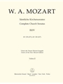 Complete Church Sonatas, Volume 3/4 -Two Sonatas for Organ and Orchestra