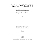 Complete Church Sonatas, Volume 5 -Sonata C major K. 263 for two Violins, two Trumpets, Organ, Violo
