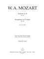 Symphony Nr. 23 D major K. 181 (162b)