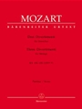 3 Divertimenti for strings K 136 137 138 Full Score