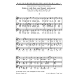 Ach Gott, vom Himmel sieh darein -Liedmotette- (aus "Der Jahrkreis" op. 5)