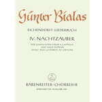Nachtzauber fur Mixed Choir a cappella und Solo-Sopran Nr. 4 (aus "EichendOrff instr.-Liederbuch" (1