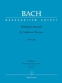 St Matthew Passion - Orch 1, Cello