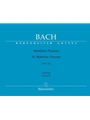 St Matthew Passion - Orch 2, Cello