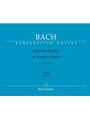 St Matthew Passion - Orch 1, Organ